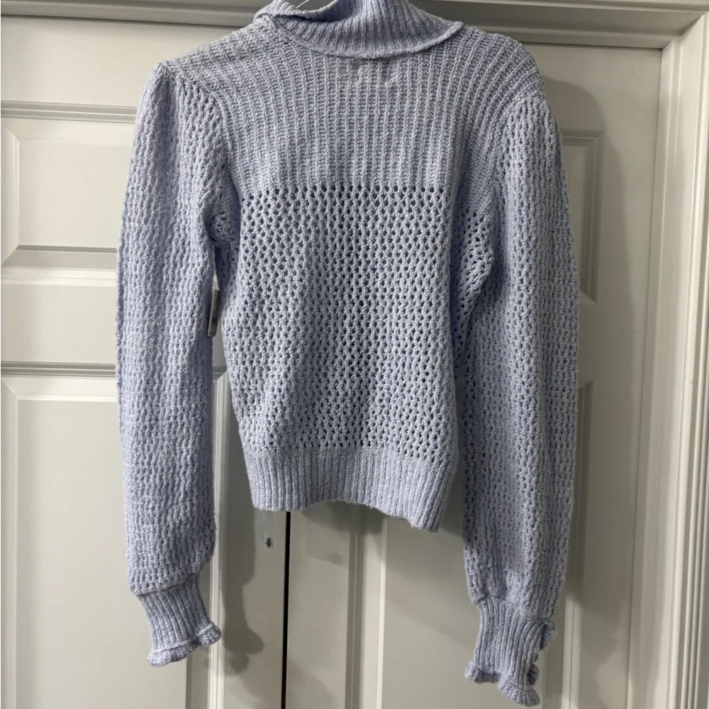 NWT $138 Free People Peri Ice Care Snowdrift Pullover Sweater Size XS - Picture 7 of 8